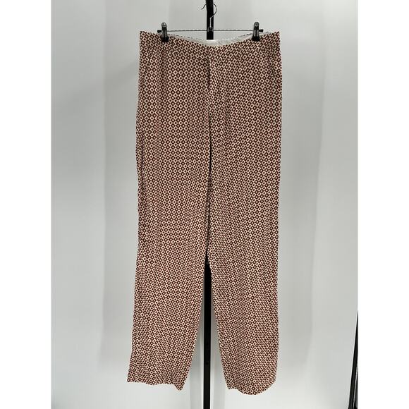 Tell Your Friends Red Viscose Trouser Size L - Picture 2 of 4